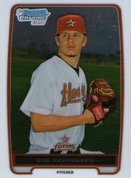 2012 Bowman Chrome - Prospects #BCP111 Rob Rasmussen Front