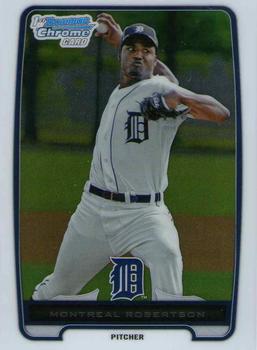 2012 Bowman Chrome - Prospects #BCP196 Montreal Robertson Front