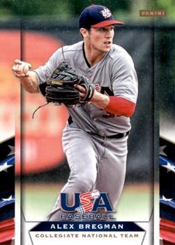2013 Panini USA Baseball #4 Alex Bregman Front