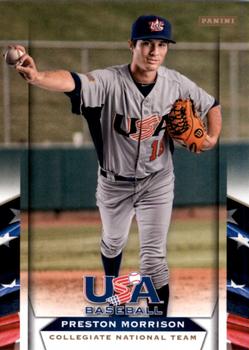 2013 Panini USA Baseball #16 Preston Morrison Front