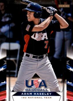 2013 Panini USA Baseball #31 Adam Haseley Front