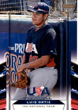 2013 Panini USA Baseball #38 Luis Ortiz Front
