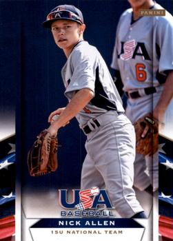 2013 Panini USA Baseball #45 Nick Allen Front