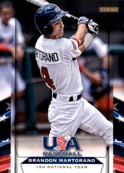 2013 Panini USA Baseball #50 Brandon Martorano Front