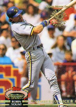 1992 Stadium Club - East Coast National #607 Robin Yount Front