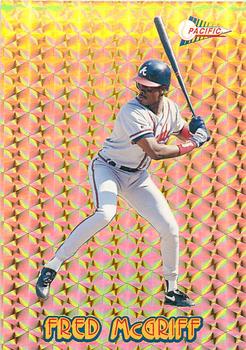 1994 Pacific - Gold Prisms #14 Fred McGriff Front