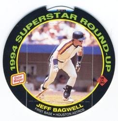 1994 Oscar Mayer Round-Ups #16 Jeff Bagwell Front