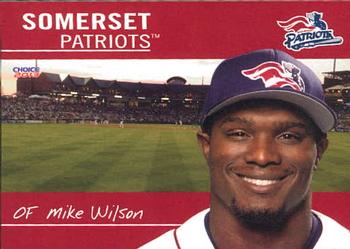 2013 Choice Somerset Patriots #28 Mike Wilson Front