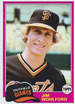 1981 Topps #11 Jim Wohlford Front
