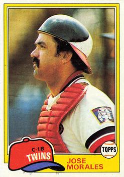 1981 Topps #43 Jose Morales Front