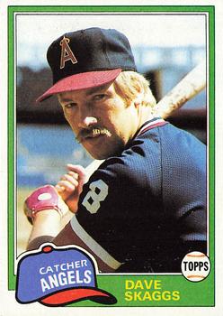 1981 Topps #48 Dave Skaggs Front