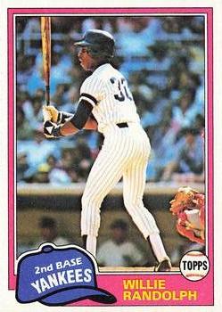 1981 Topps #60 Willie Randolph Front