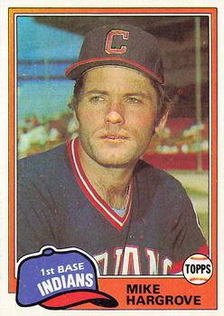 1981 Topps #74 Mike Hargrove Front