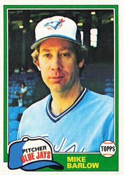 1981 Topps #77 Mike Barlow Front