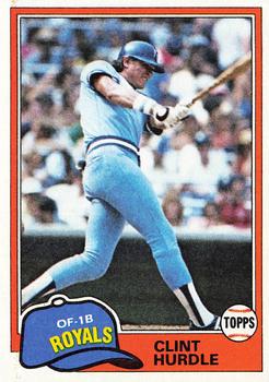 1981 Topps #98 Clint Hurdle Front