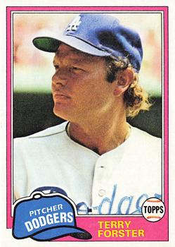 1981 Topps #104 Terry Forster Front