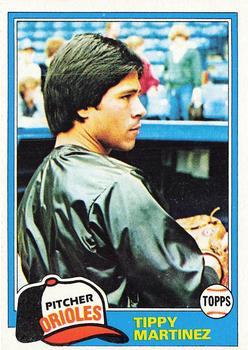 1981 Topps #119 Tippy Martinez Front