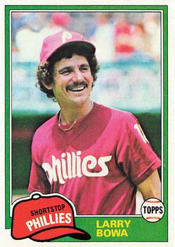 1981 Topps #120 Larry Bowa Front