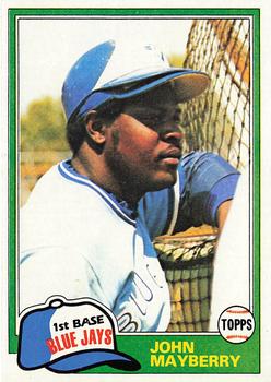 1981 Topps #169 John Mayberry Front