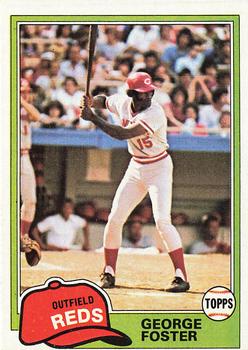 1981 Topps #200 George Foster Front
