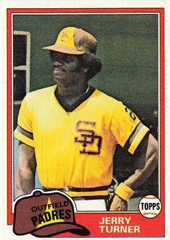 1981 Topps #285 Jerry Turner Front