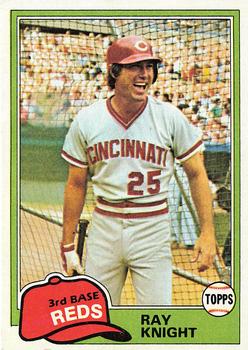 1981 Topps #325 Ray Knight Front