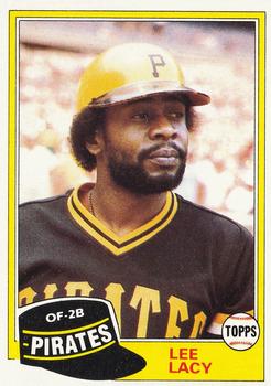 1981 Topps #332 Lee Lacy Front