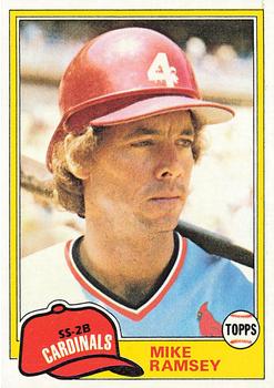 1981 Topps #366 Mike Ramsey Front