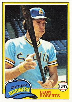 1981 Topps #368 Leon Roberts Front