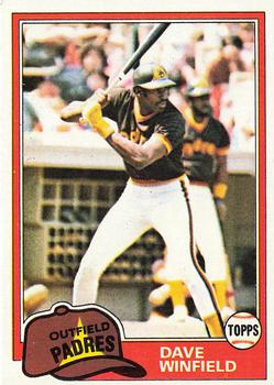 1981 Topps #370 Dave Winfield Front