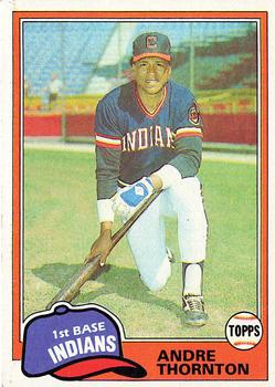 1981 Topps #388 Andre Thornton Front