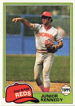 1981 Topps #447 Junior Kennedy Front