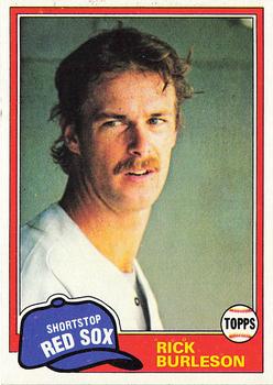 1981 Topps #455 Rick Burleson Front