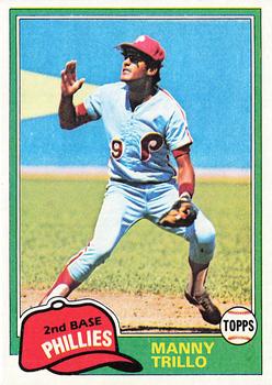1981 Topps #470 Manny Trillo Front
