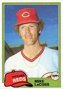 1981 Topps #474 Mike LaCoss Front