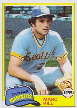 1981 Topps #486 Marc Hill Front