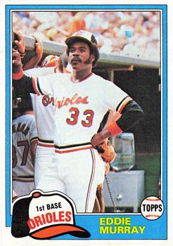 1981 Topps #490 Eddie Murray Front