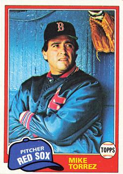 1981 Topps #525 Mike Torrez Front