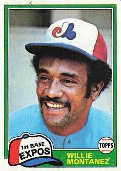 1981 Topps #559 Willie Montanez Front