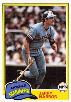 1981 Topps #637 Jerry Narron Front