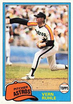 1981 Topps #642 Vern Ruhle Front