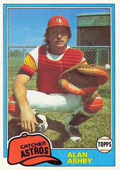 1981 Topps #696 Alan Ashby Front
