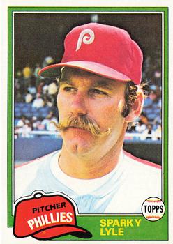 1981 Topps #719 Sparky Lyle Front