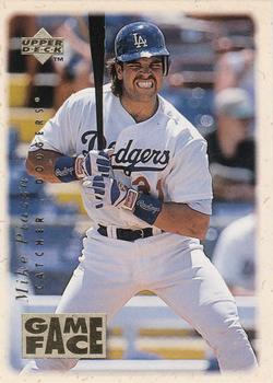 1996 Upper Deck - Game Face #GF6 Mike Piazza Front