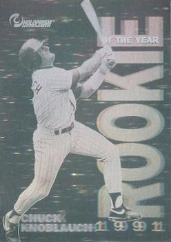 1992 MJB Holographics Holoprisms Chuck Knoblauch #R/1 Chuck Knoblauch Front