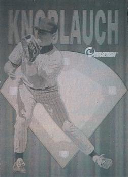 1992 MJB Holographics Holoprisms Chuck Knoblauch #R/2 Chuck Knoblauch Front