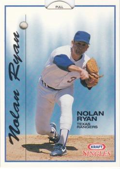 1993 Kraft Singles Superstars #13 Nolan Ryan Front