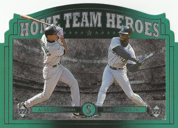 1997 Upper Deck Home Team Heroes #HT1 Alex Rodriguez / Ken Griffey Jr. Front