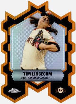 2013 Topps Chrome - Chrome Connections Die Cuts #CC-TL Tim Lincecum Front