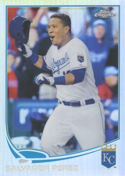 2013 Topps Chrome - Refractors #45 Salvador Perez Front